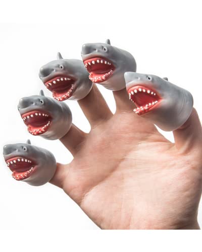 Shark Finger Puppet Set for Novelty Fun!