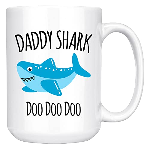 Daddy Shark Mug - Perfect Dad Gift