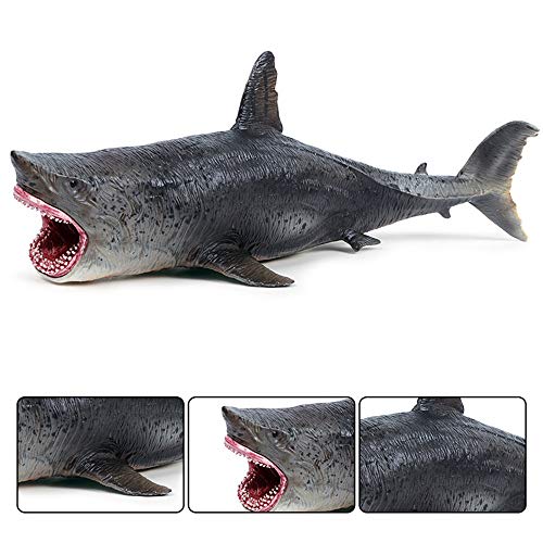 Realistic Megalodon Shark Figure for Collectors and Kids