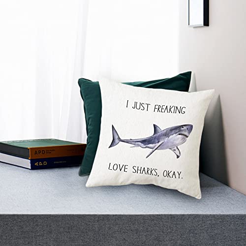 Shark Themed Pillowcase Decoration