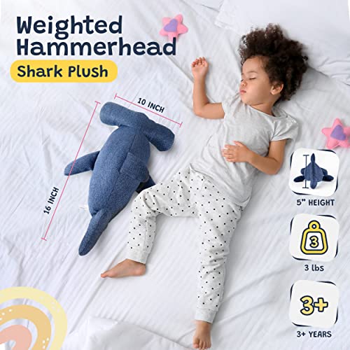 Hammerhead Shark Stuffed Animal - 3lb, 16 inch