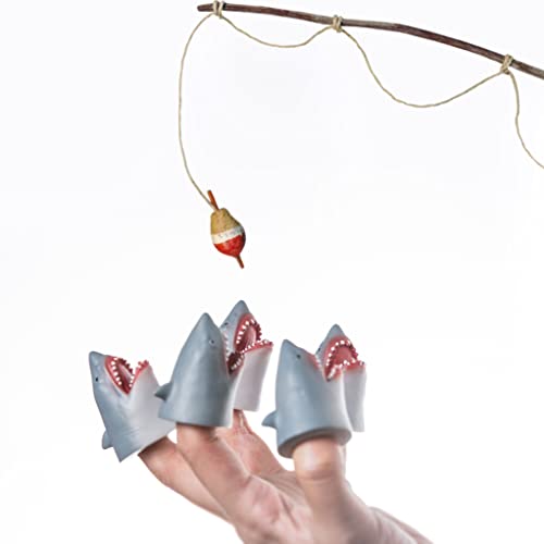 Shark Finger Puppet Set for Novelty Fun!
