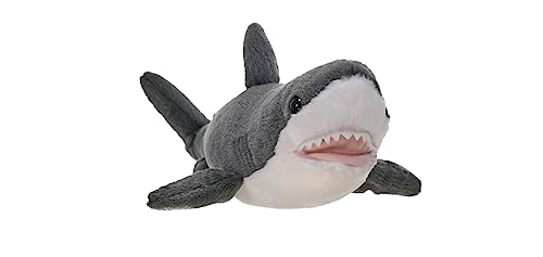 15 Inch Mini Great White Shark Plush