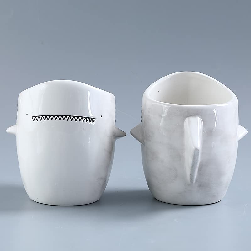 Shark Ceramic Coffee Mug | Cute Handmade 14OZ