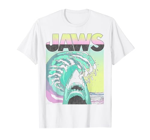 Sharks Retro Wave Poster Tee