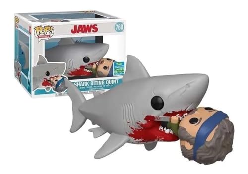 Limited Edition Shark Biting Quint Funko Pop
