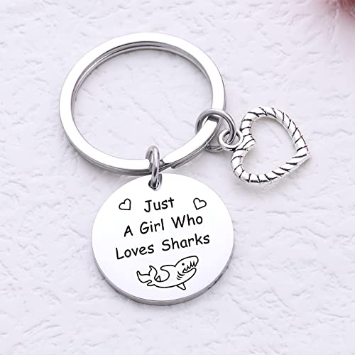 Shark Whisperer Keychain - Shark Lover Gift