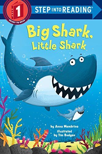Big & Small Sharks; Step into Reading