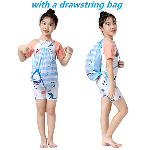Kids Shark Hooded Beach Towel - Athaelay