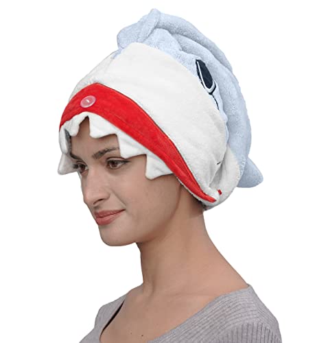 Super Absorbent Shark Hair Towels for Women