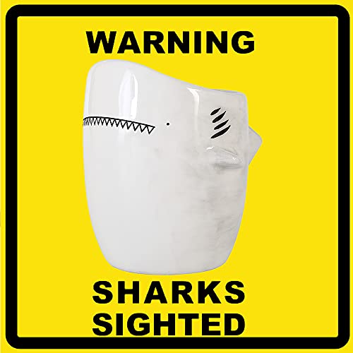 Shark Ceramic Coffee Mug | Cute Handmade 14OZ