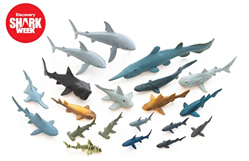 20-Piece Premium Shark Toy Collection