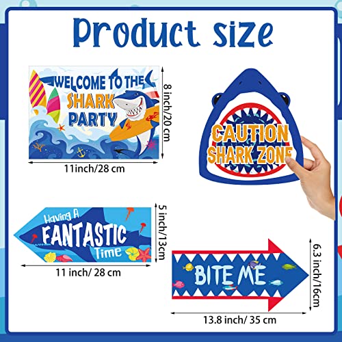 Shark Theme Party Decor Bundle