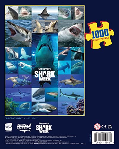 Discovery Channel Shark Week Puzzle & Collectible Artwork