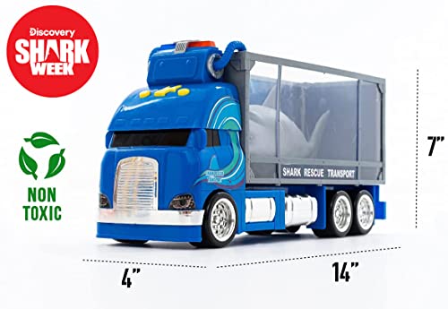 Shark Rescue Transport Playset for Kids