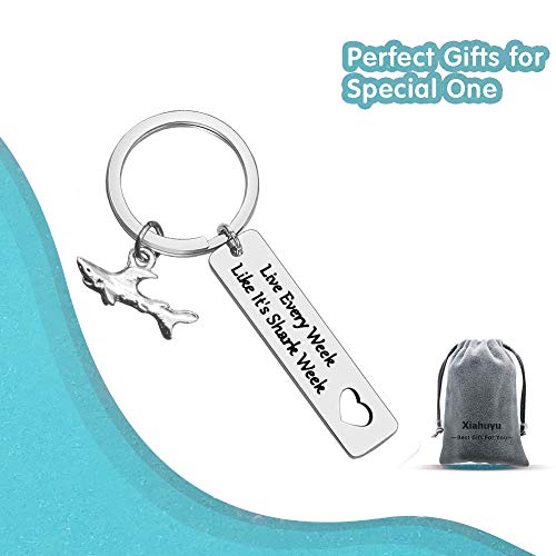 Shark Week Keychain for Shark Lovers