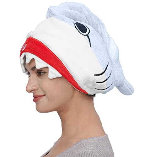 Super Absorbent Shark Hair Towels for Women
