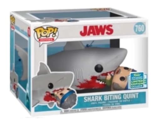Limited Edition Shark Biting Quint Funko Pop