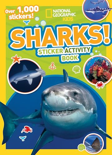 National Geographic's Sharks Activity Sticker Book