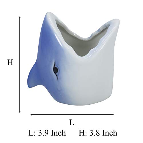 Fish-Shaped Shark Planter for Indoor Plants