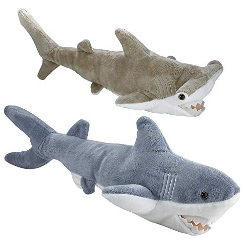 Shark Plush Toys - 2 Pack Large Sizes