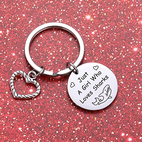 Shark Whisperer Keychain - Shark Lover Gift