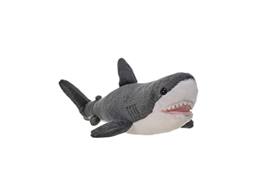 15 Inch Mini Great White Shark Plush
