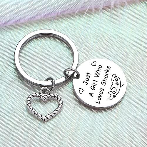 Shark Whisperer Keychain - Shark Lover Gift