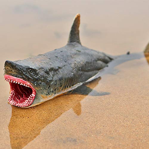 Realistic Megalodon Shark Figure for Collectors and Kids