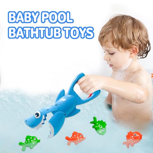 Shark Bath Toys for Kids Age 3-8