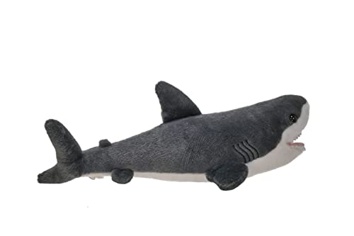 15 Inch Mini Great White Shark Plush