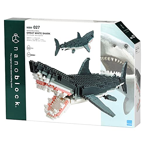 Great White Shark Nanoblock Building Kit