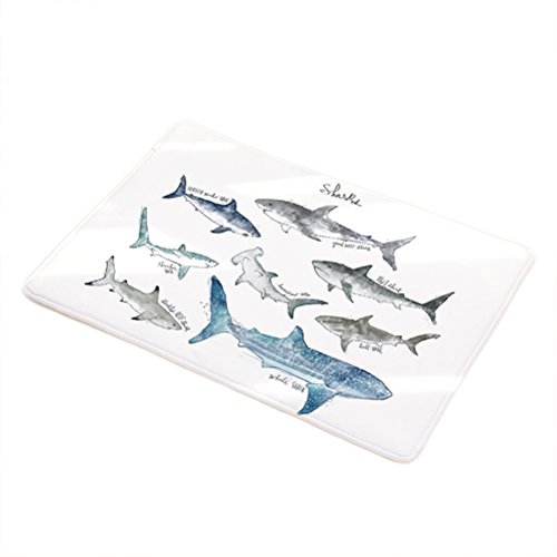 Shark-themed indoor/outdoor rugs