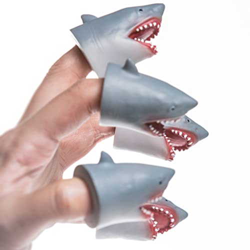 Shark Finger Puppet Set for Novelty Fun!