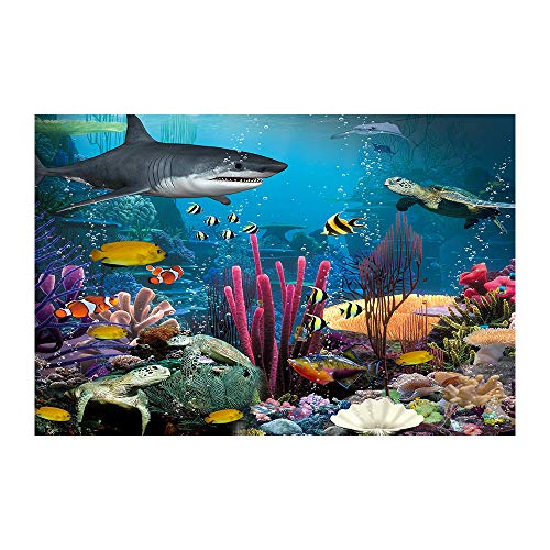 Ocean Shark Bath Mat Memory Foam Rugs