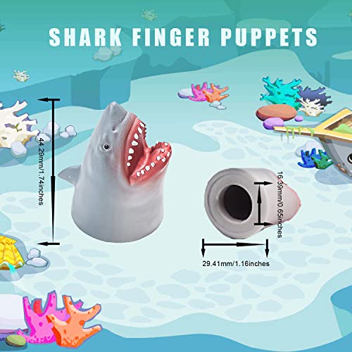 Shark Finger Puppet Set for Novelty Fun!