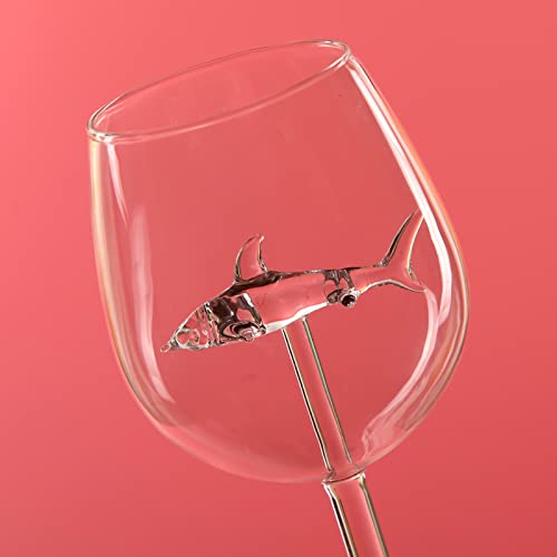 Evomosa transparent shark goblet