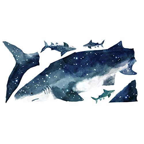 Shark Peel and Stick Wall Decals