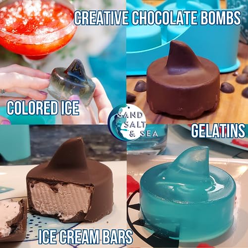 Shark Fin Ice Cube Trays - Fun Shapes