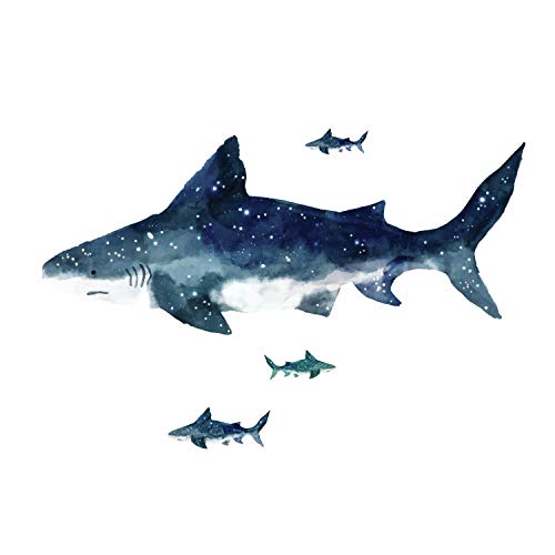 Shark Peel and Stick Wall Decals