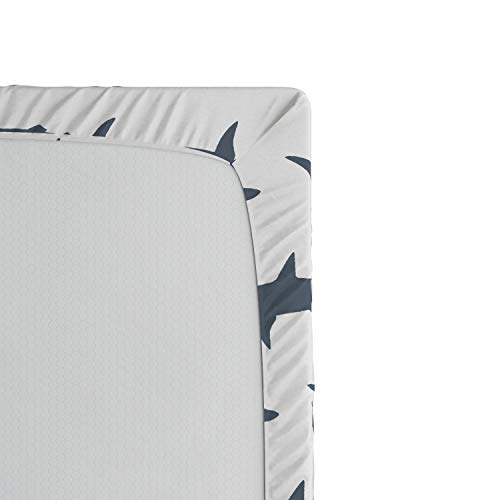 Shark Silhouette King Size Bed Cover
