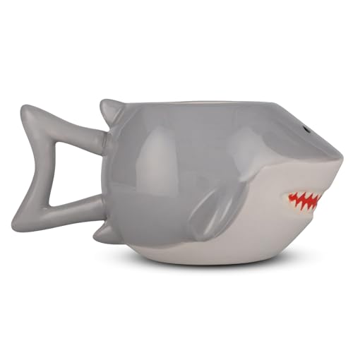 Shark Face 3D Ceramic Coffee Mug, 20 oz