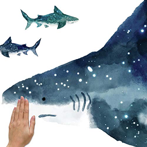 Shark Peel and Stick Wall Decals
