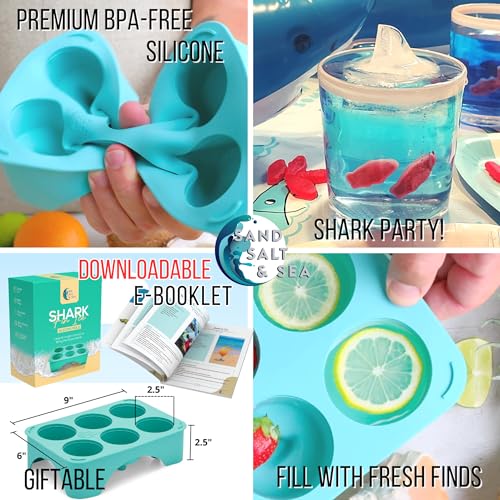 Shark Fin Ice Cube Trays - Fun Shapes