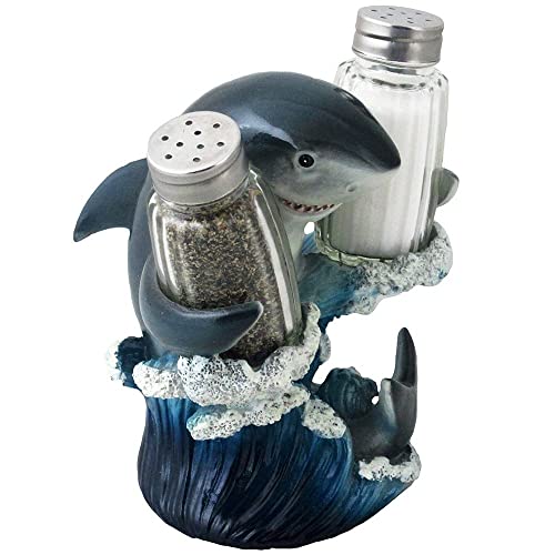 Great White Shark Salt & Pepper Shaker Set