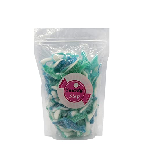 Sour Blueberry Sharks Candy, 1 lb