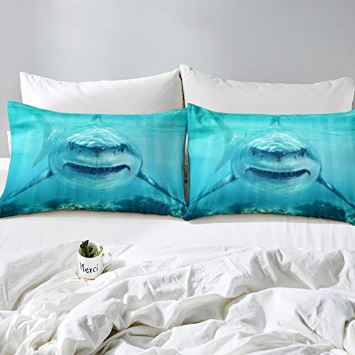 Shark-themed Fitted Sheet Set for Kids
