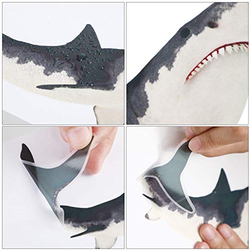 Sharks Peel and Stick Wall Decals - 8 Pieces