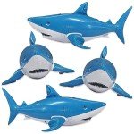24" Inflatable Shark for Parties and Pools