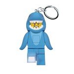 Shark Suit Guy LEGO Keychain Light - 3 Inches